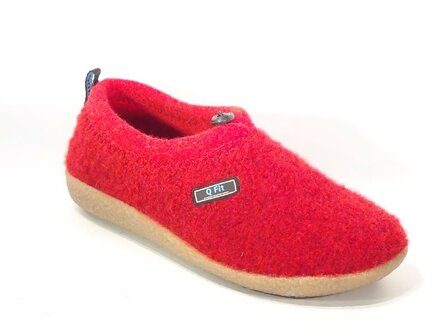 Q Fit Home 3567.5.005 Cato Pantoffel Rood