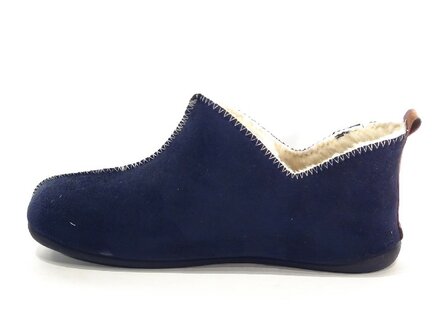 Q Fit Home pantoffel Blauw 3300.2.002 Madrid 